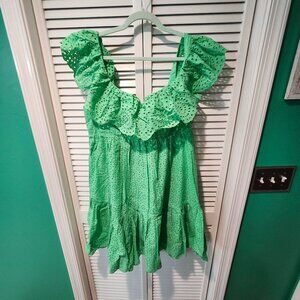 Lilly Pulitzer- Asteria Eyelet Babydoll Dress NWT